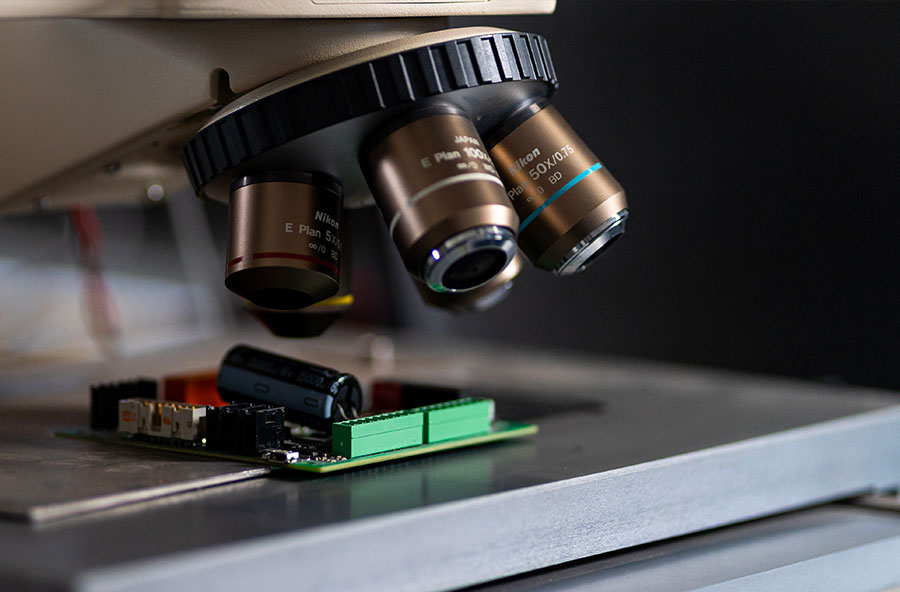 S&h microscopio circuito elettronico 1980